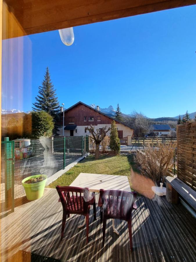 Maison + Jardin Vue Sur Les Montagnes Barcelonnette Exterior photo